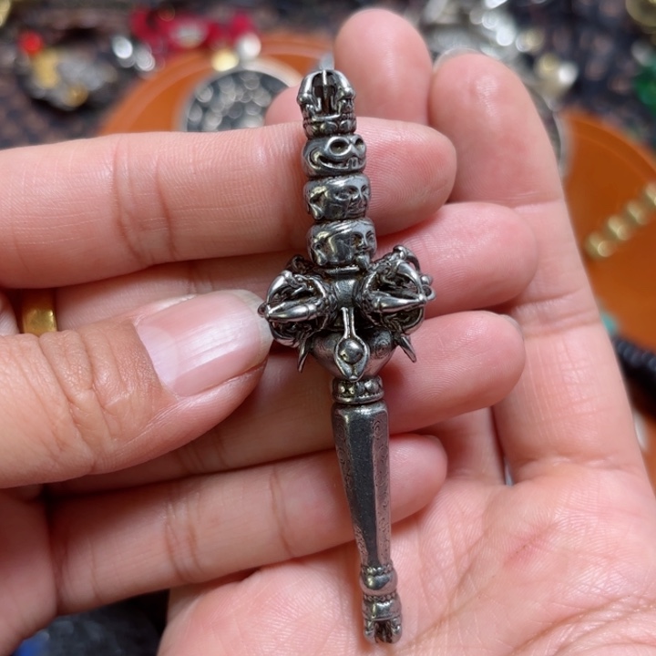 铜星月菩提吊坠项链吊坠