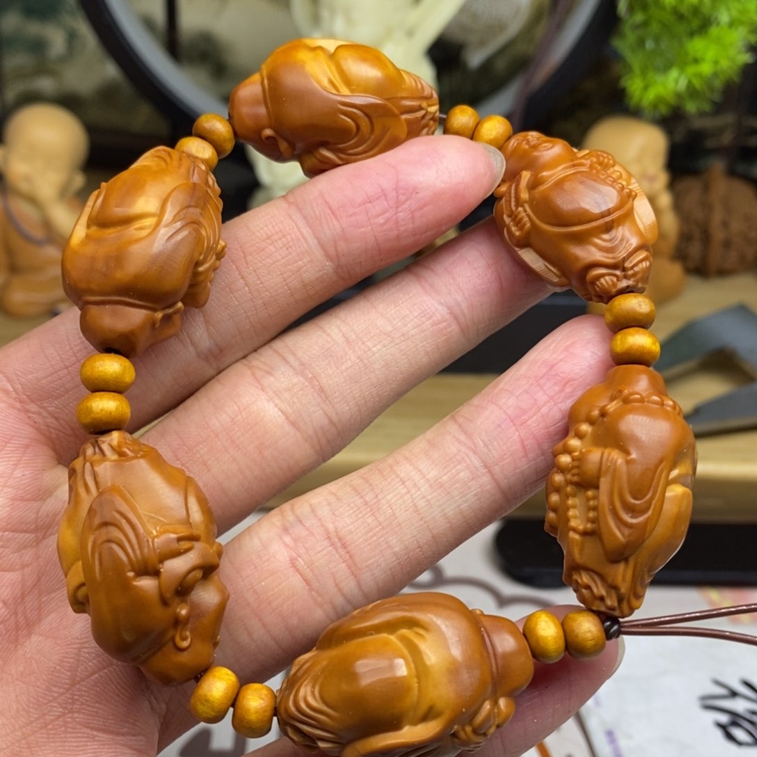 橄榄核手串/手链橄榄核雕工艺手串