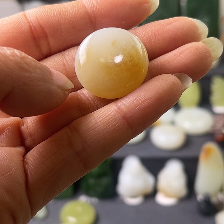 懒***懒和田玉（糖玉）未镶嵌包链