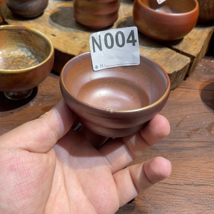 纯手工制作工艺（柴烧）裸烧n004