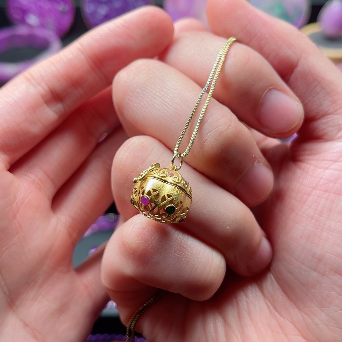 苏纪石（舒俱来）吊坠银S925镶嵌