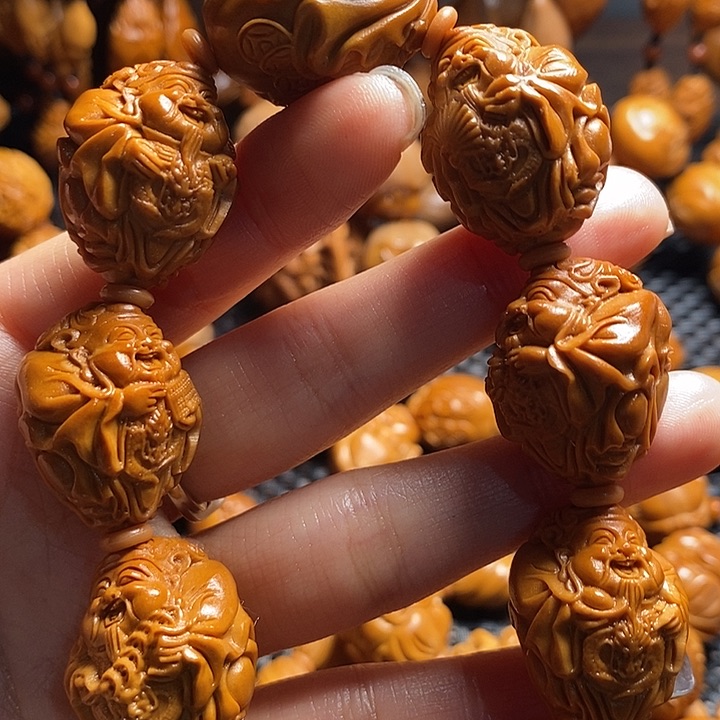 吊坠橄榄核财源滚滚