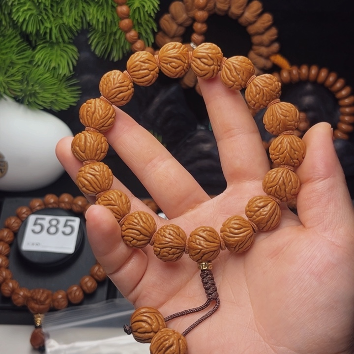 柳叶纹16尺寸龙我桃核