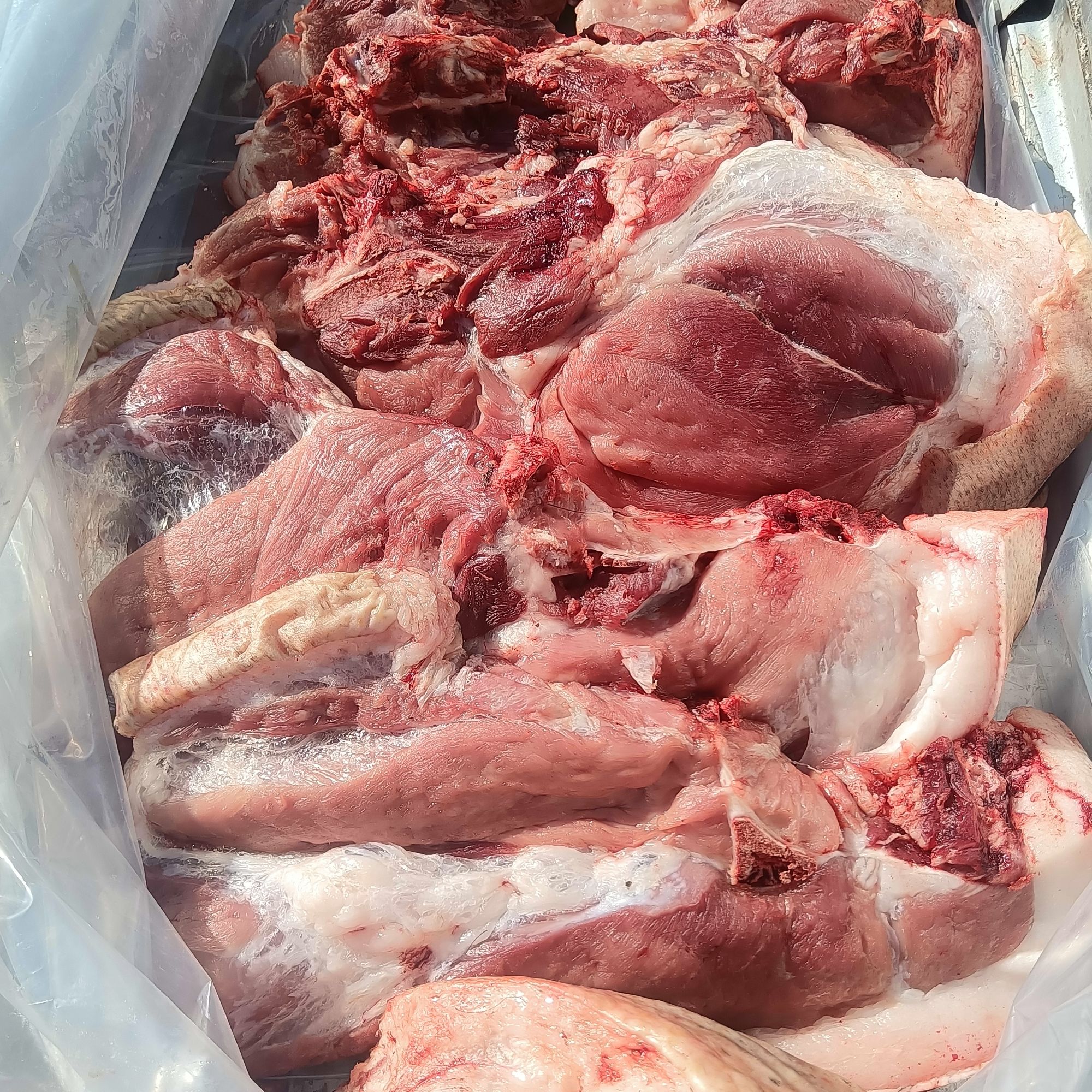 农家黑毛土猪肉农村自家新鲜土猪肉