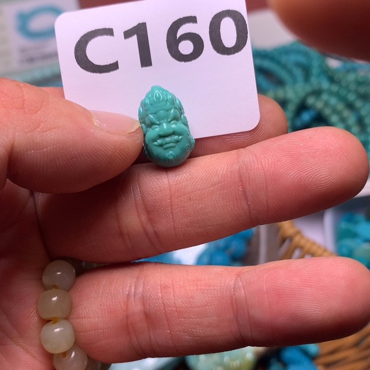 未镶嵌绿松石珠宝奇石