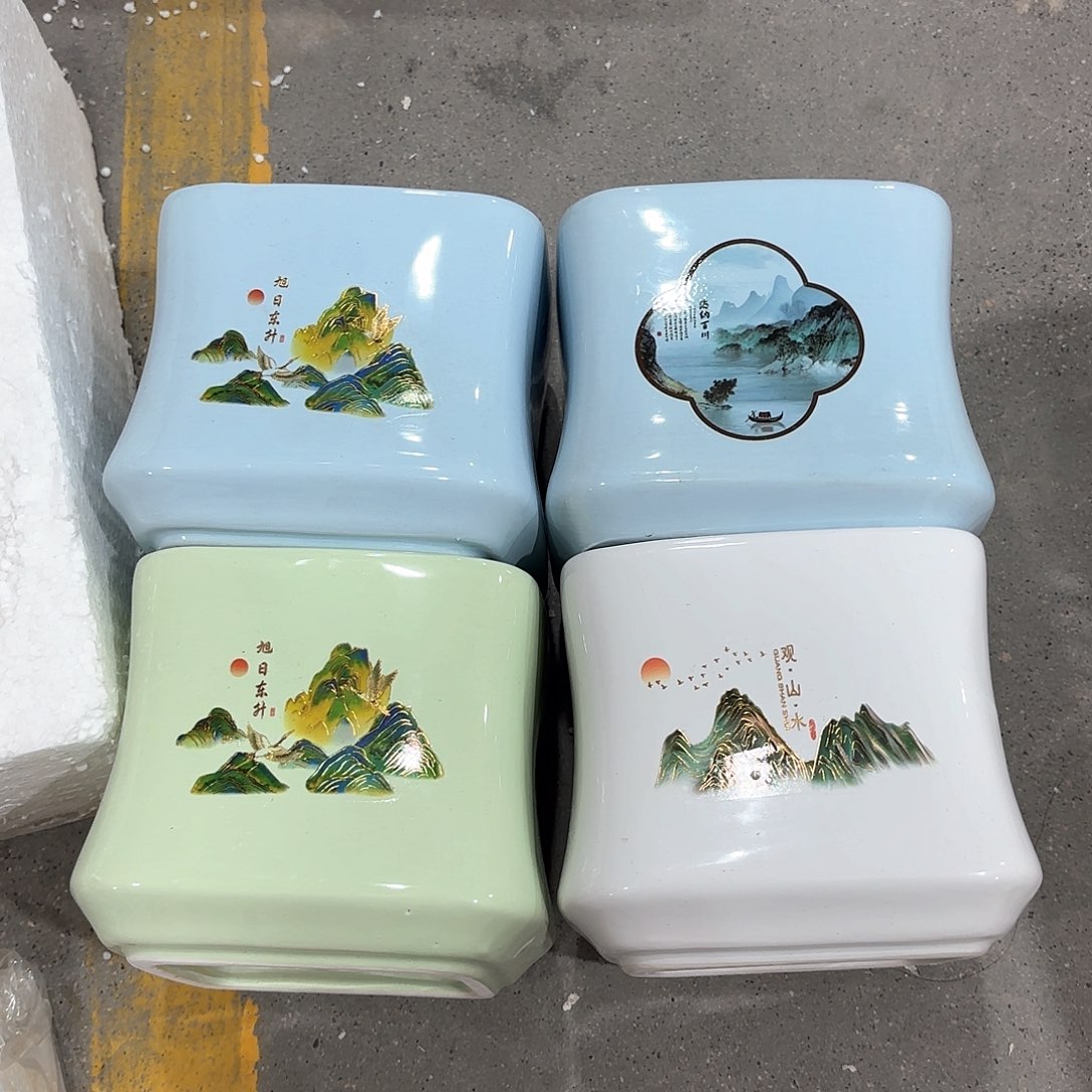 陶瓷陶瓷花盆，多肉花盆