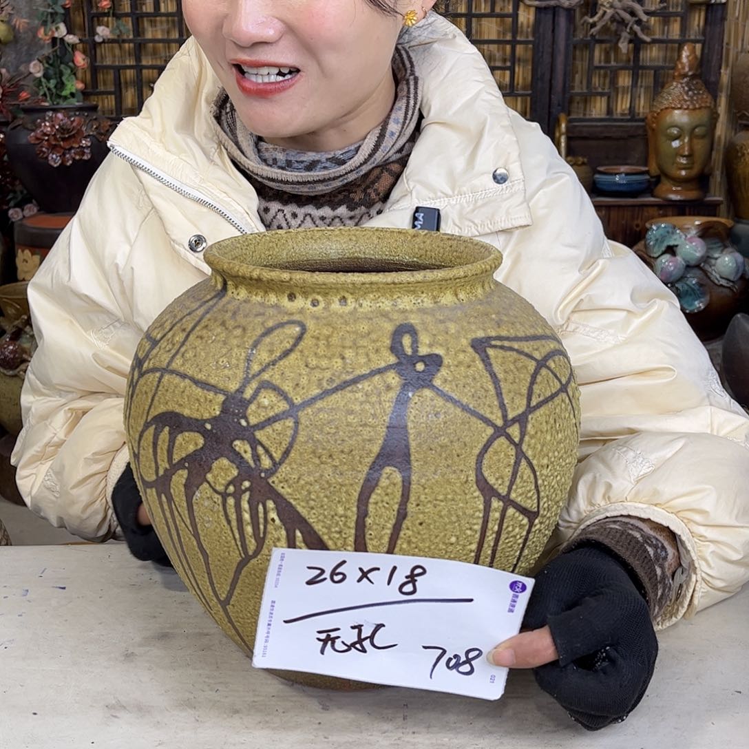 紫砂花盆美美美美