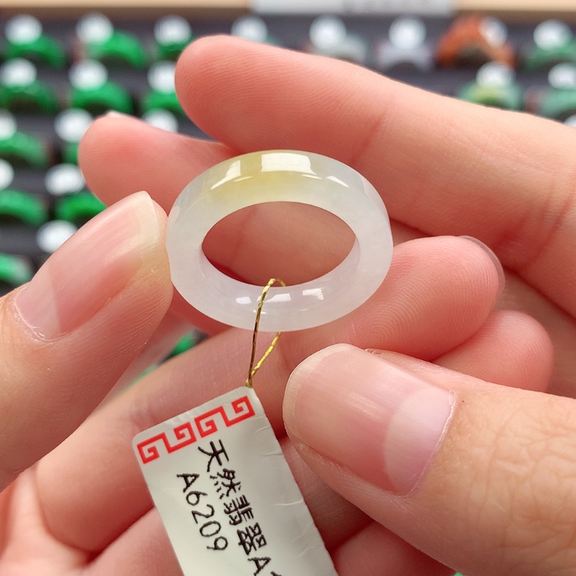 【闪购商品】未镶嵌戒指翡翠9号