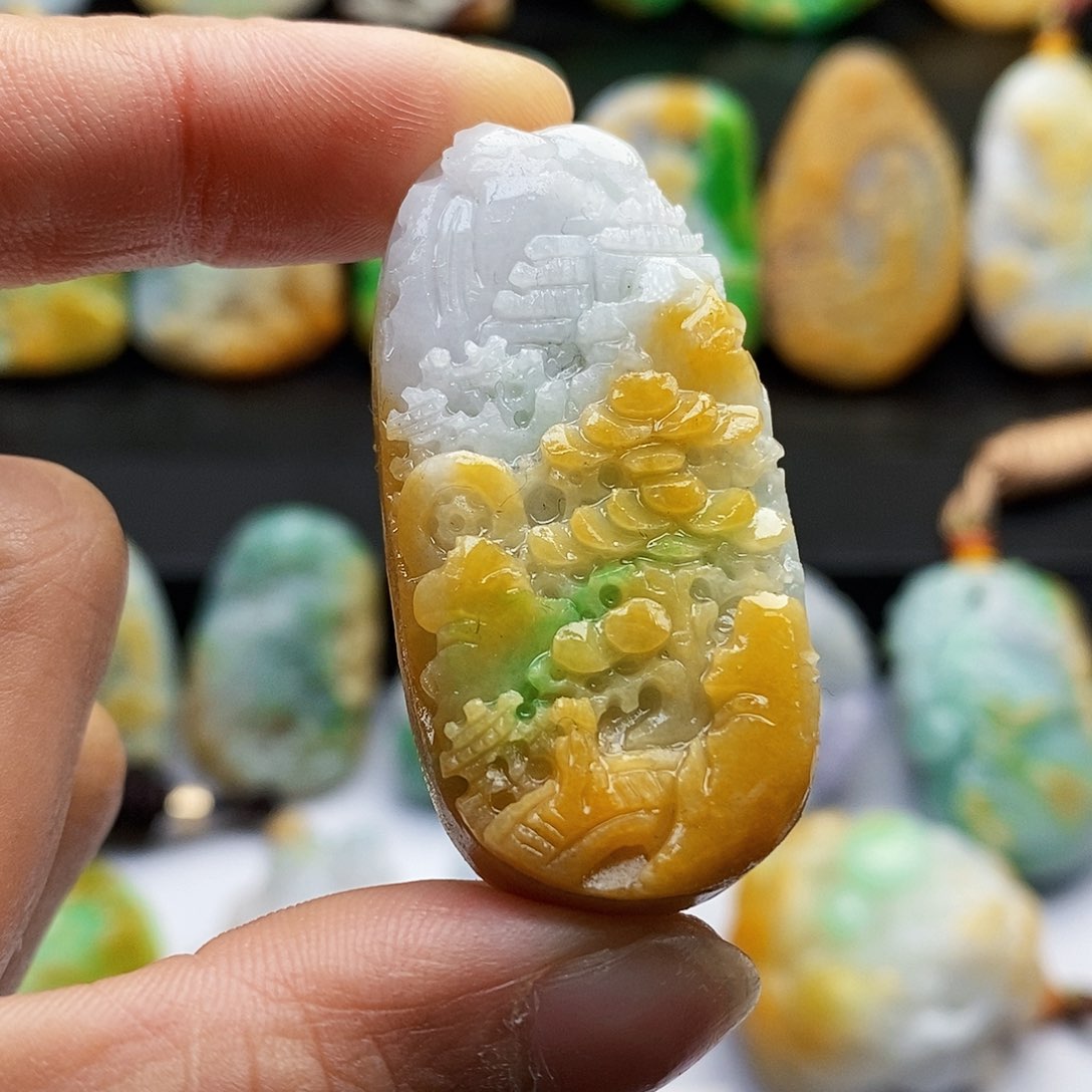 未镶嵌定制翡翠翡翠A货一物一证