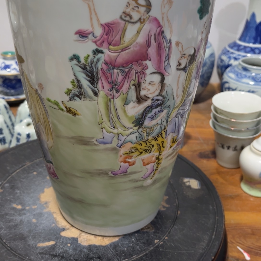 摆件陶庐****潮景德镇陶瓷艺术品