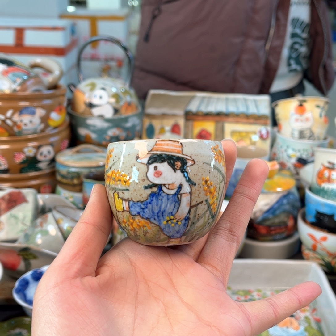 景德镇陶瓷手工杯