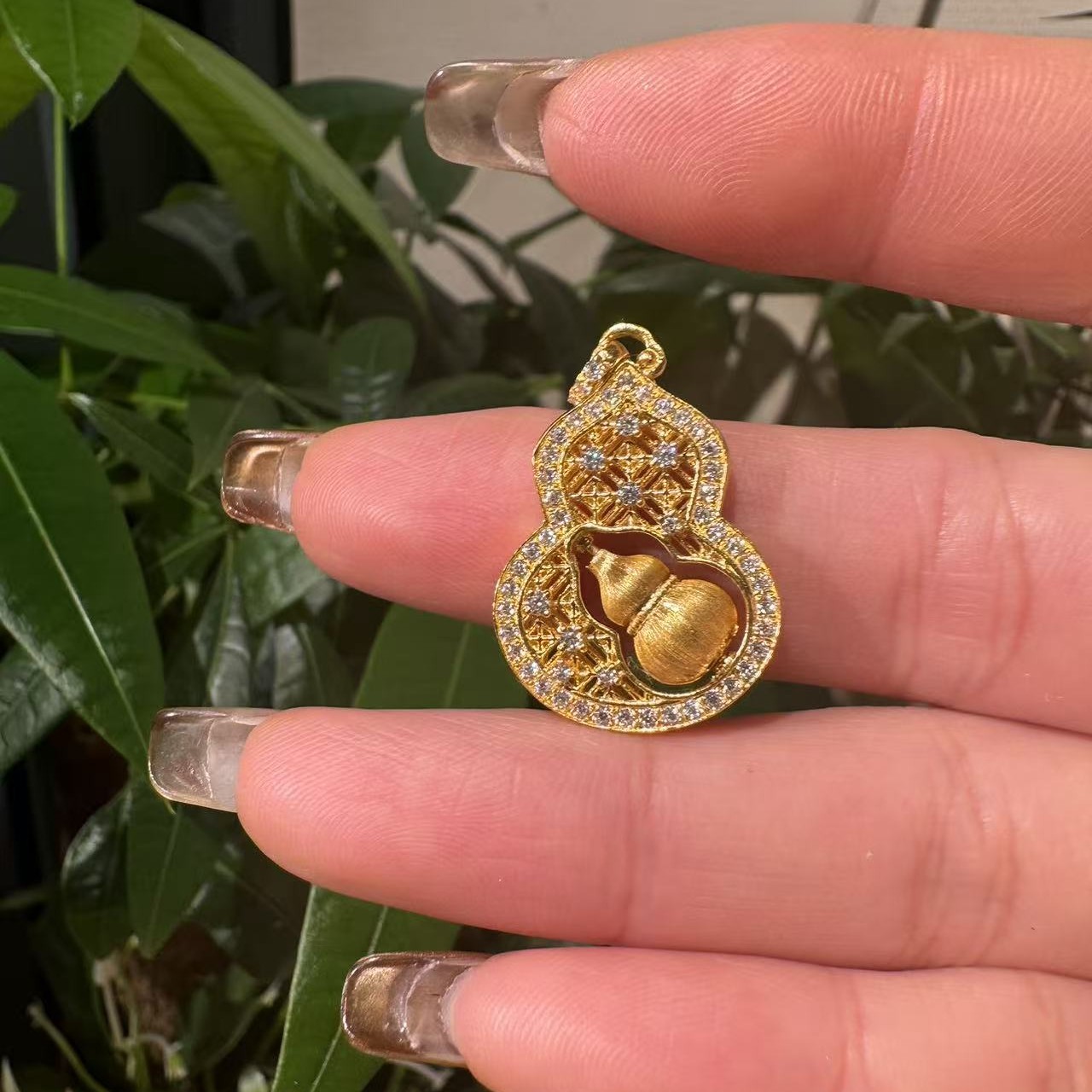 足金999吊坠   8.41克