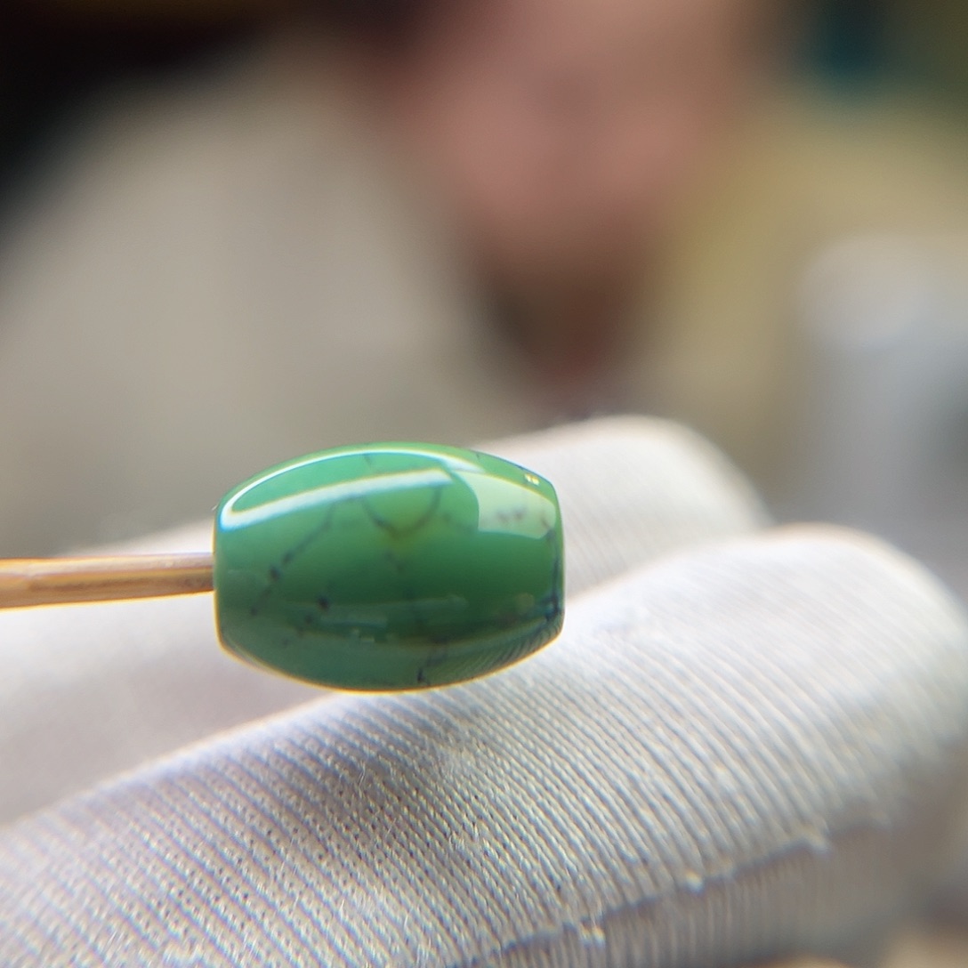 绿松石珠宝奇石未镶嵌9.2x13