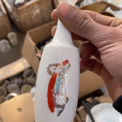 紫砂茶壶陶瓷摆件工艺品