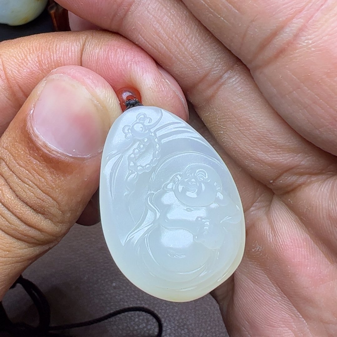 吊坠(不含链)未镶嵌和田玉