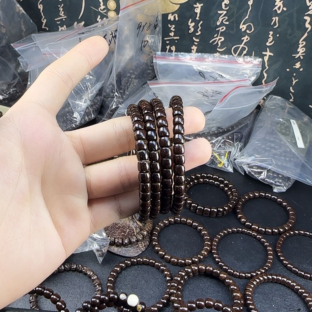 吊坠椰蒂原生态椰蒂直切65精挑4串