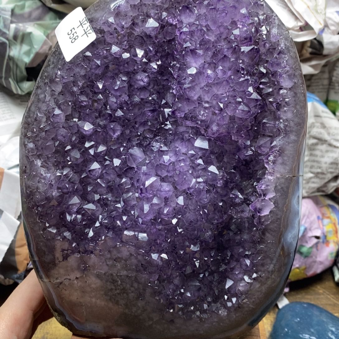 紫晶乌拉圭未镶嵌