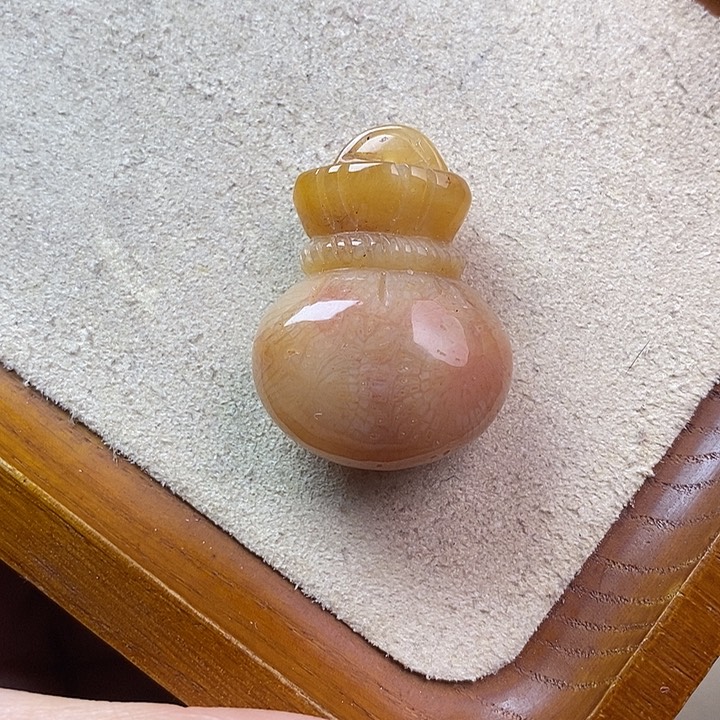 硅化玉吊坠(不含链)未镶嵌