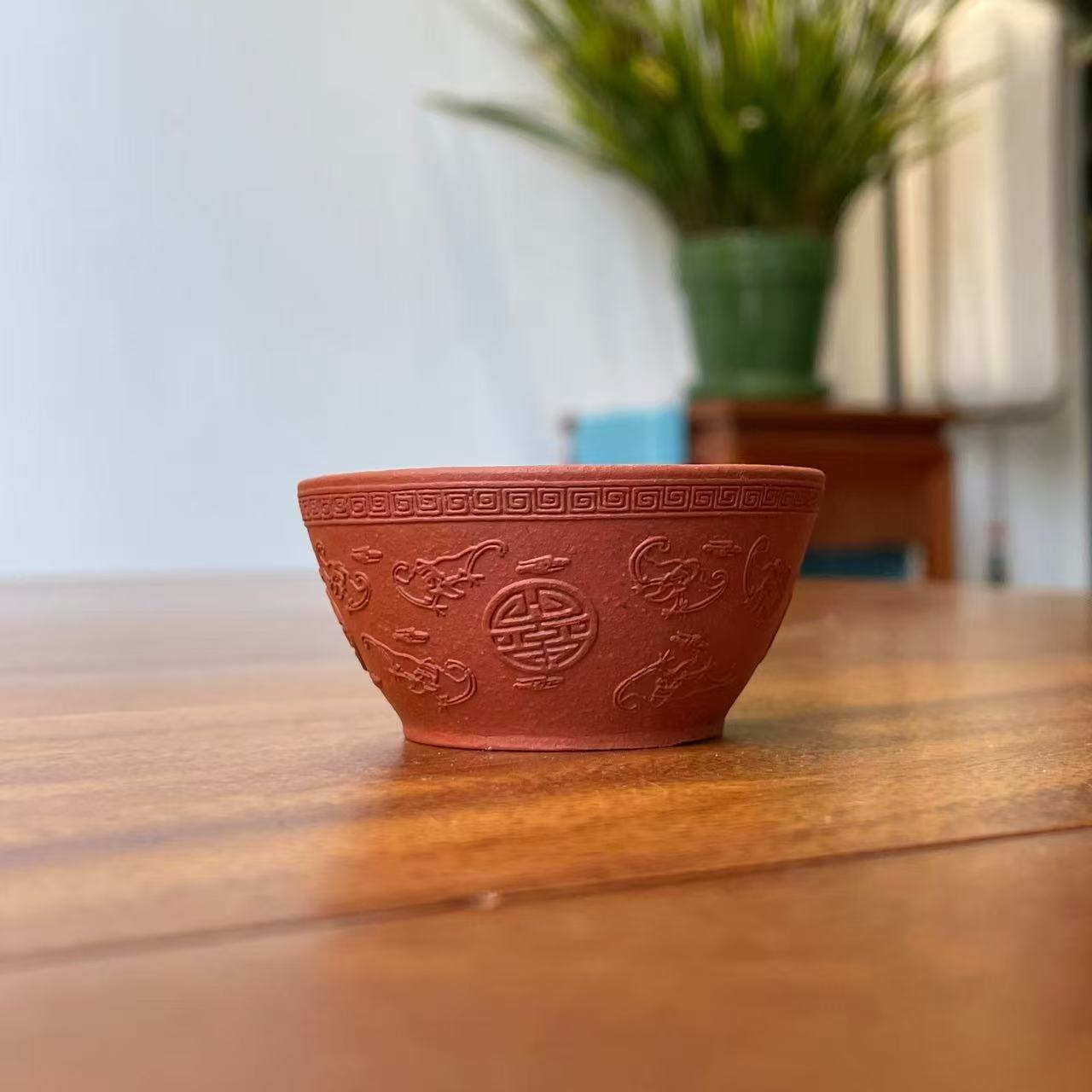精美紫砂杯一只