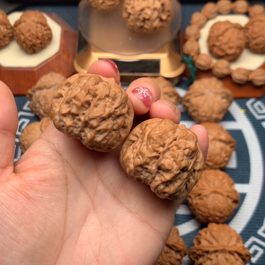 文玩核桃把件蛤蟆37