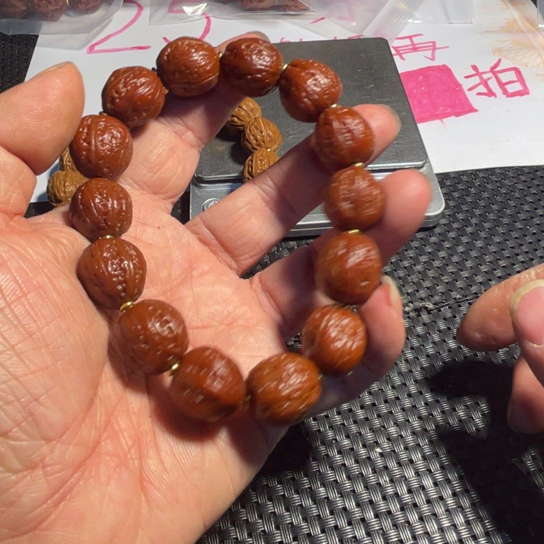 文玩核桃手串毕业小枣15➕
