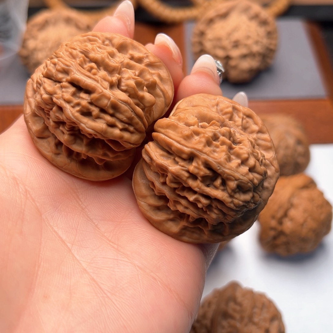 文玩核桃把件四座楼43