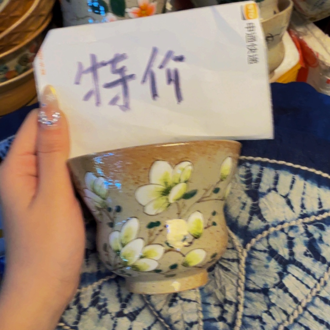 瓷片景德镇陶瓷手工手绘