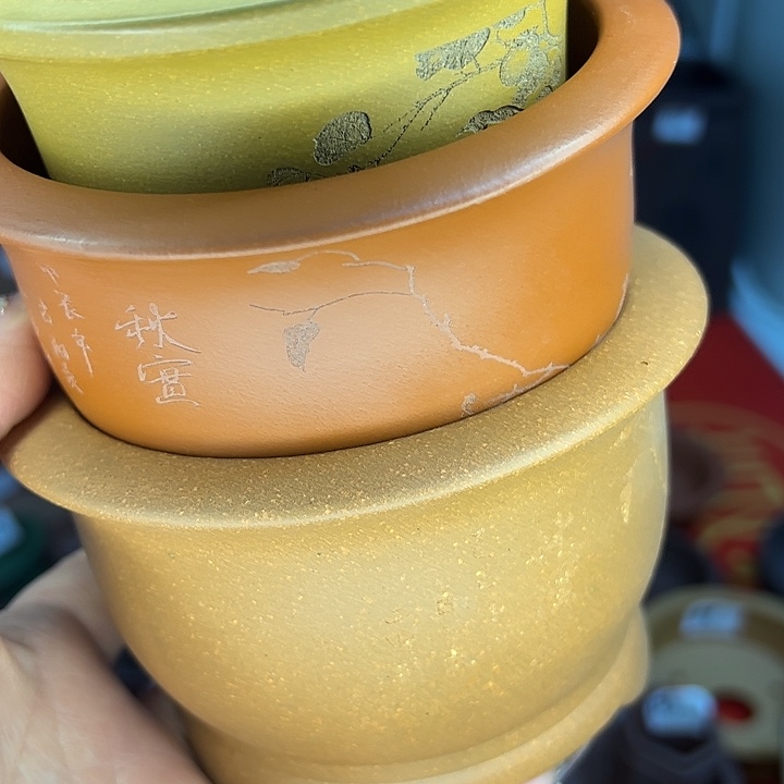 花盆紫砂雅致清新小花盆