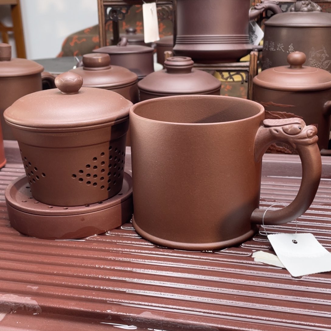 紫砂茶杯宜兴紫砂杯