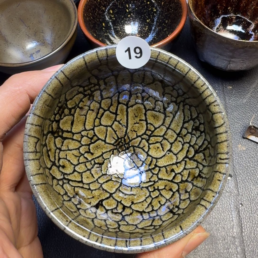 摆件古时茶器建窑建盏19