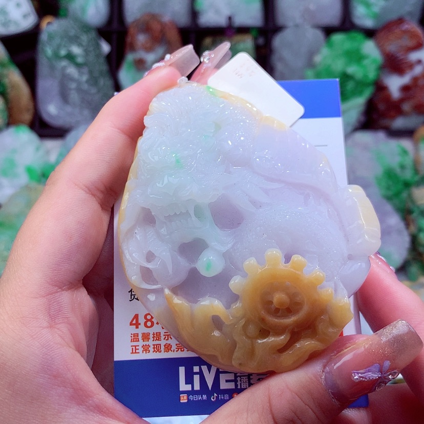 【闪购商品】翡翠颈饰未镶嵌挂件