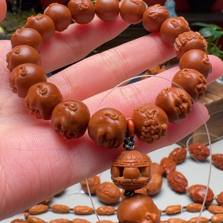 橄榄核手串/手链罗汉1.25/1.1铁