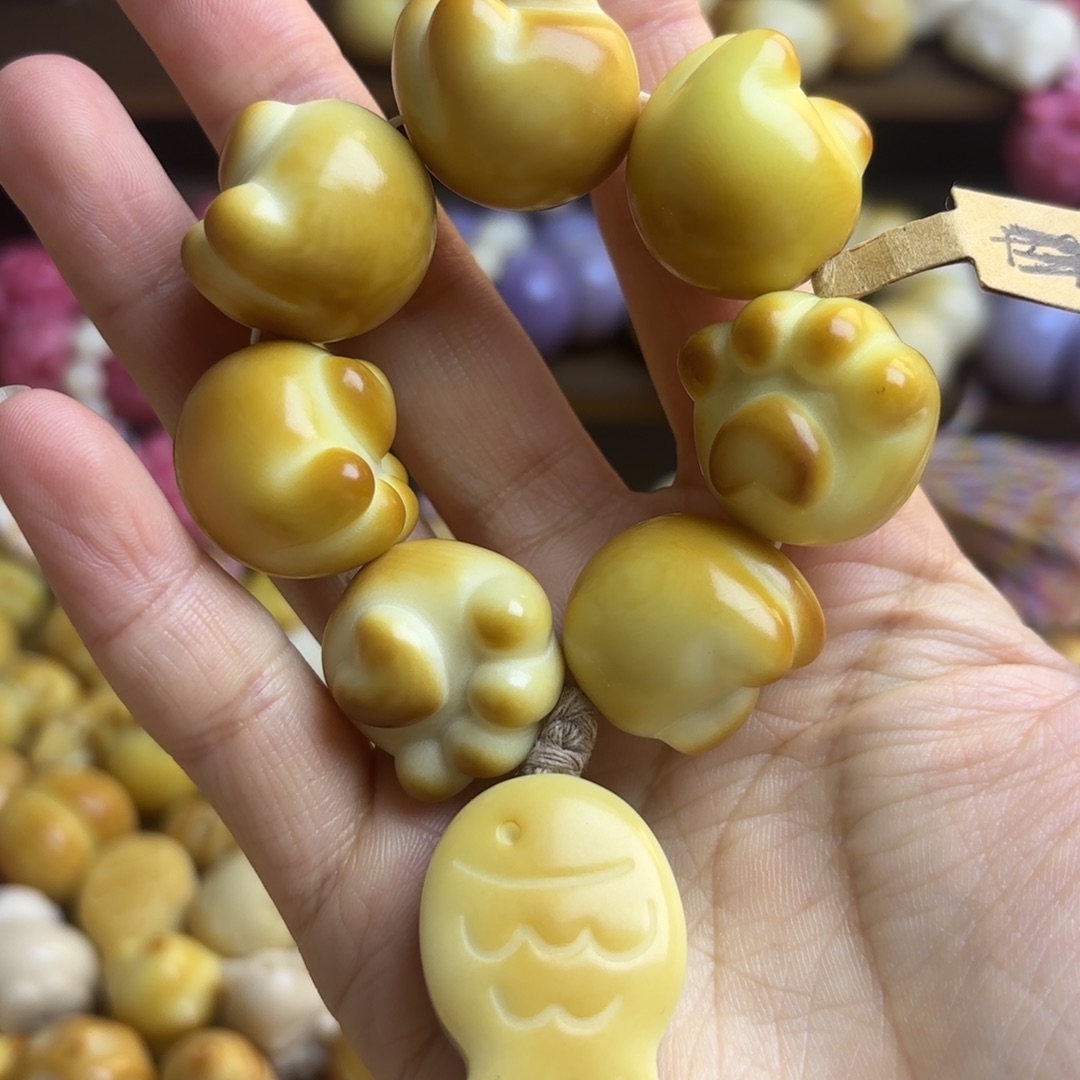 用***3吊坠菩提根/象牙果全品