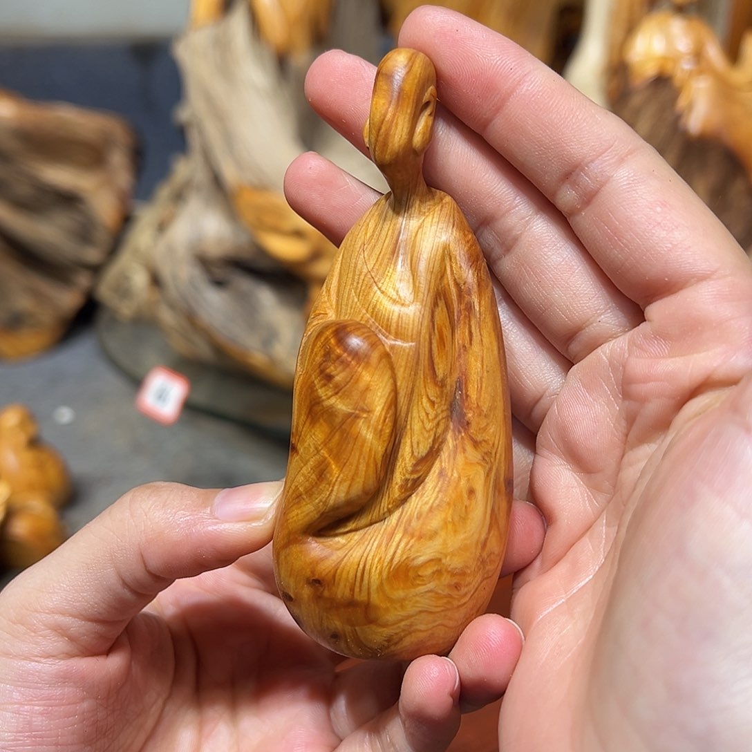 柏木（崖柏）崖柏木手把件摆件
