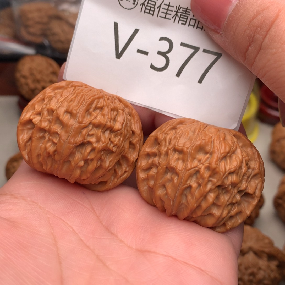 文玩核桃把件40磨盘………..