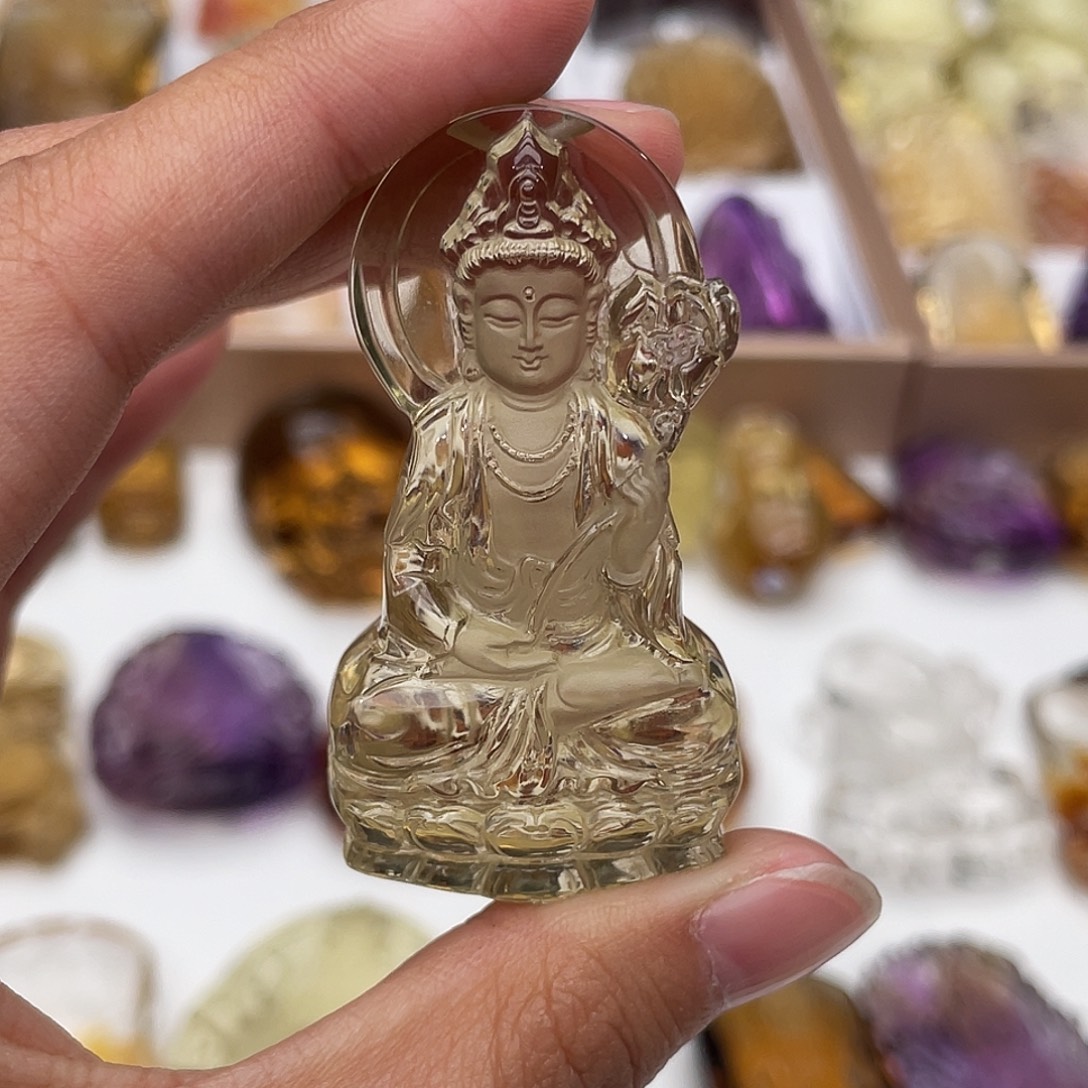 @****未镶嵌水晶颈饰定制吊坠