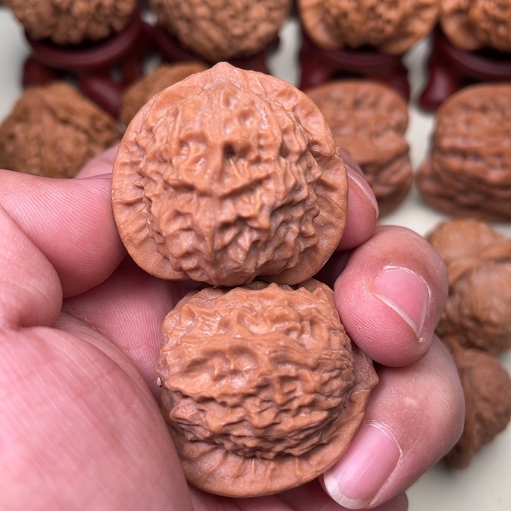 核桃瓷娃娃文玩核桃