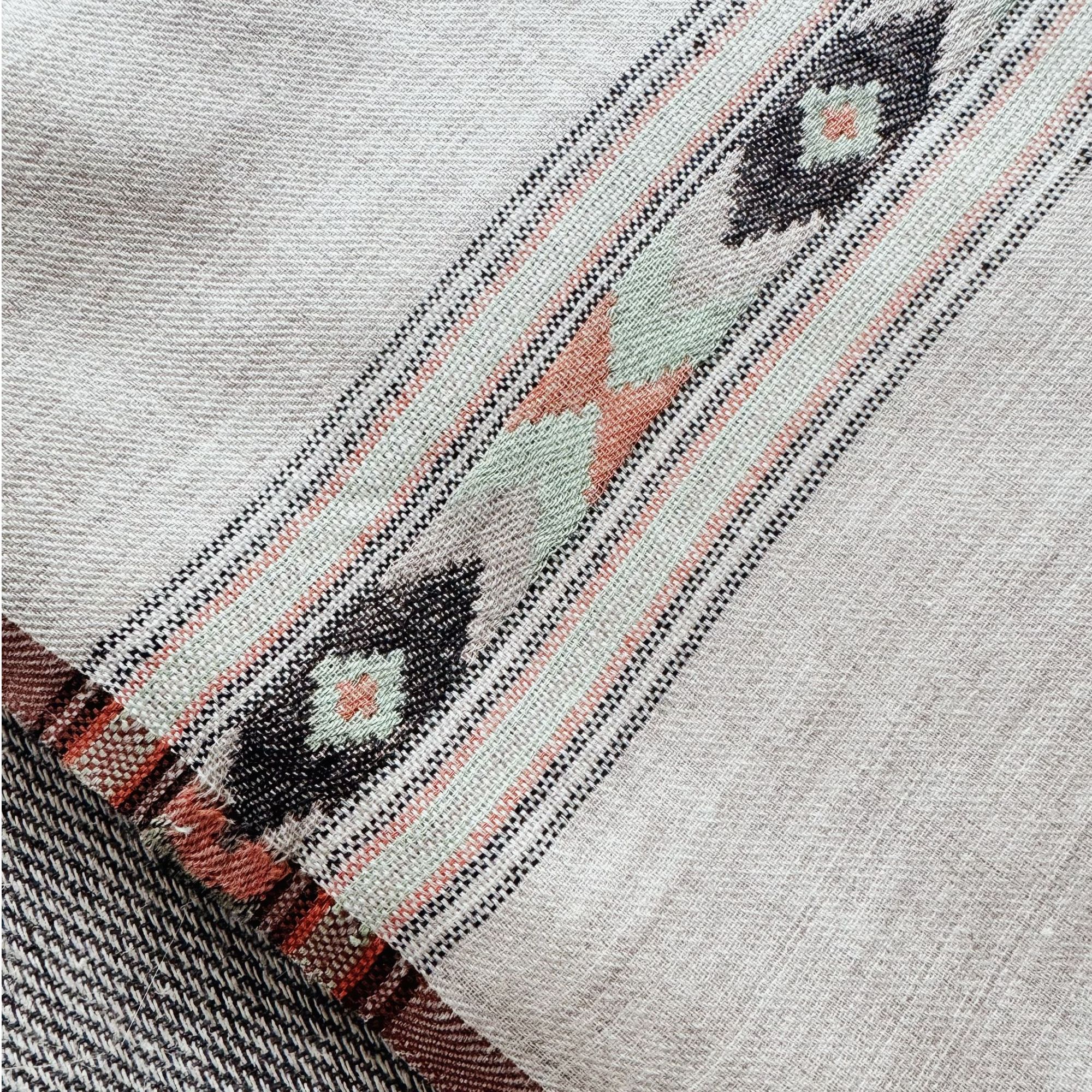 no退no换！克什米尔特定版gents山羊绒卡嘟萨披肩羊绒披肩