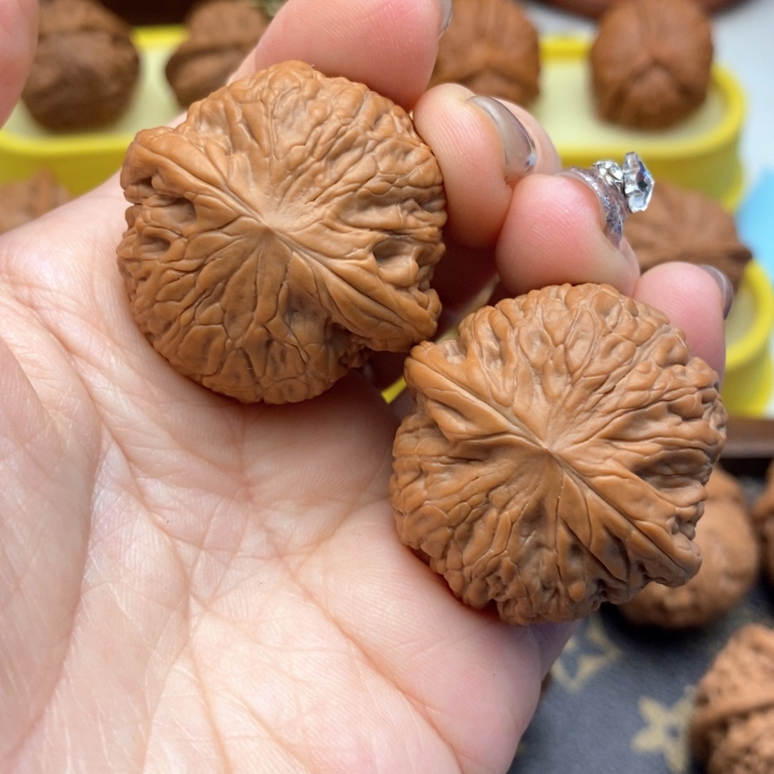 文玩核桃把件37尺铁锤