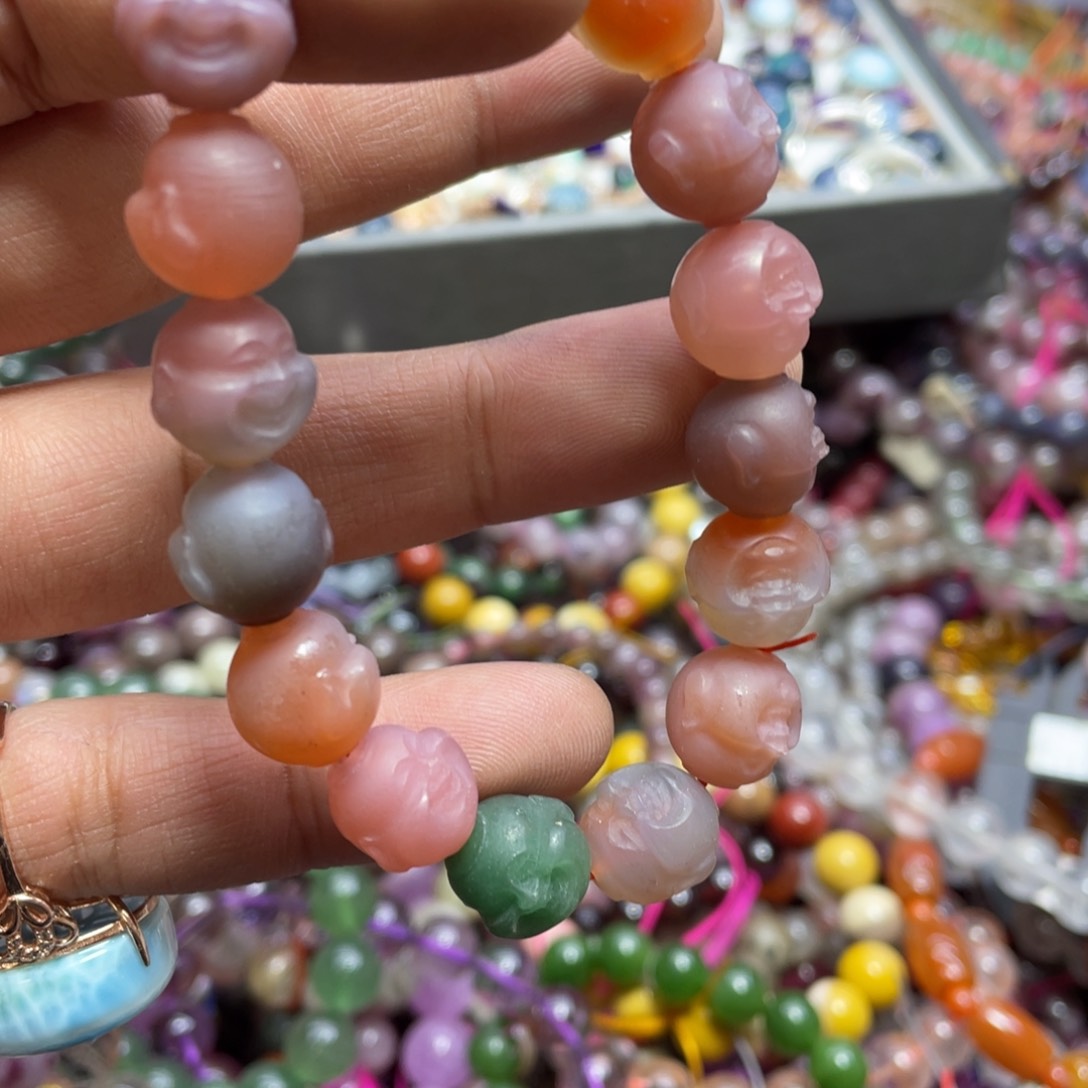 紫晶颈饰银S800镀金镶嵌