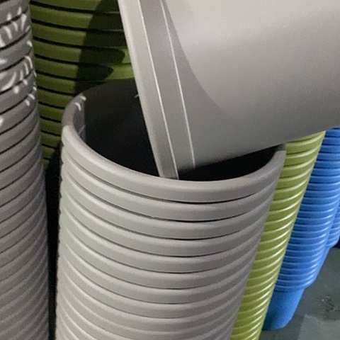 树脂四季5号灰白无托6个