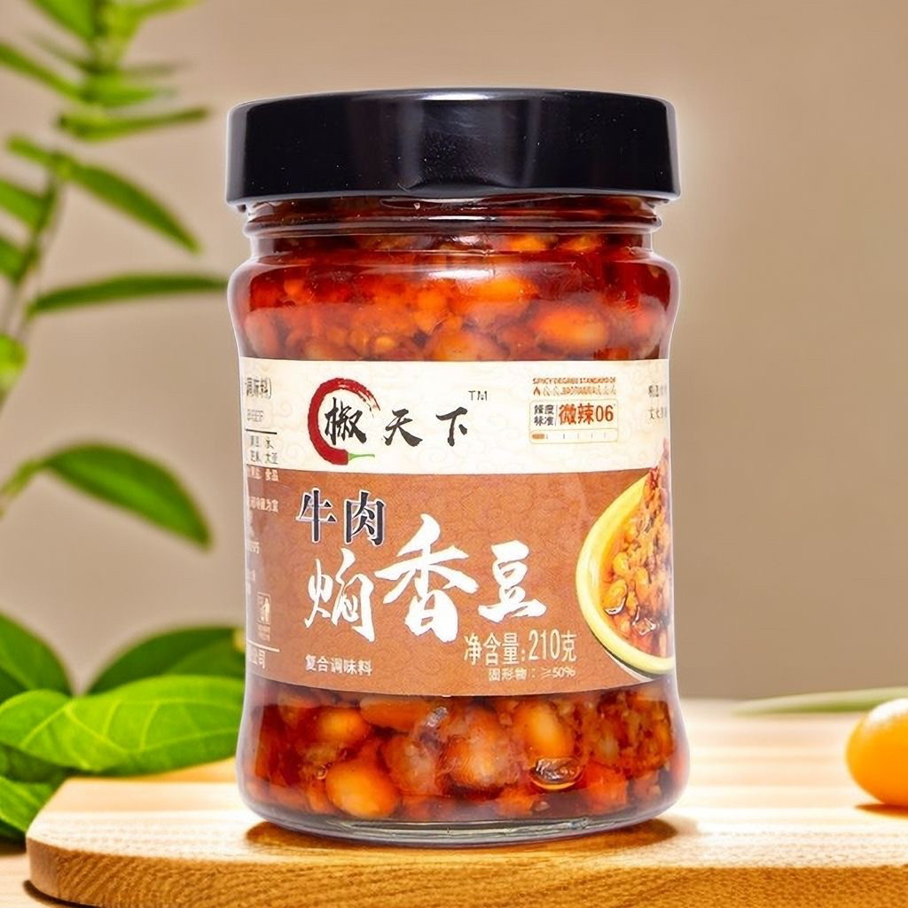 椒天下辣椒酱河北特产蒜蓉辣椒酱拌饭拌面酱邯郸鸡泽特产香辣酱