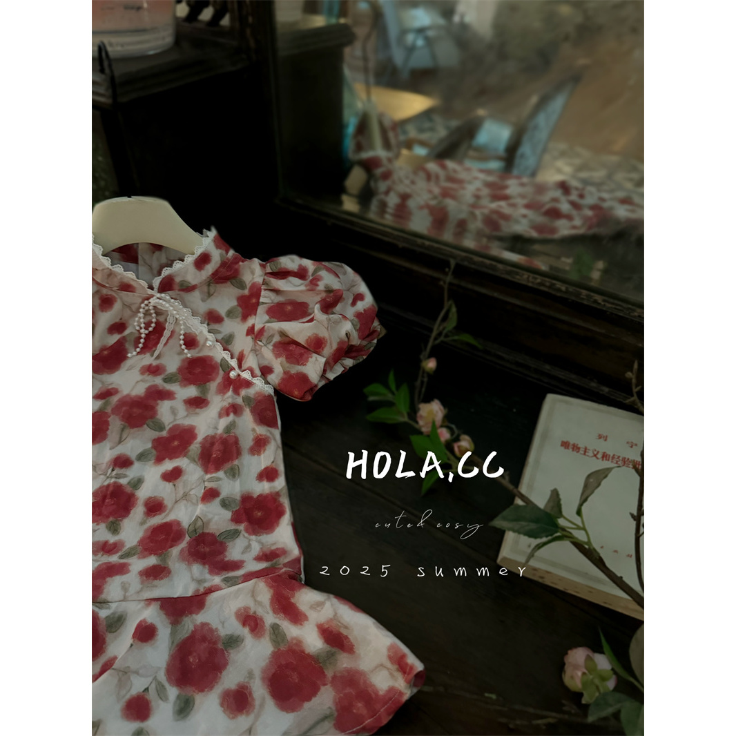 【牡丹国色】HOLA.CC·25夏~国色天香连衣裙6173（汉服）粉色