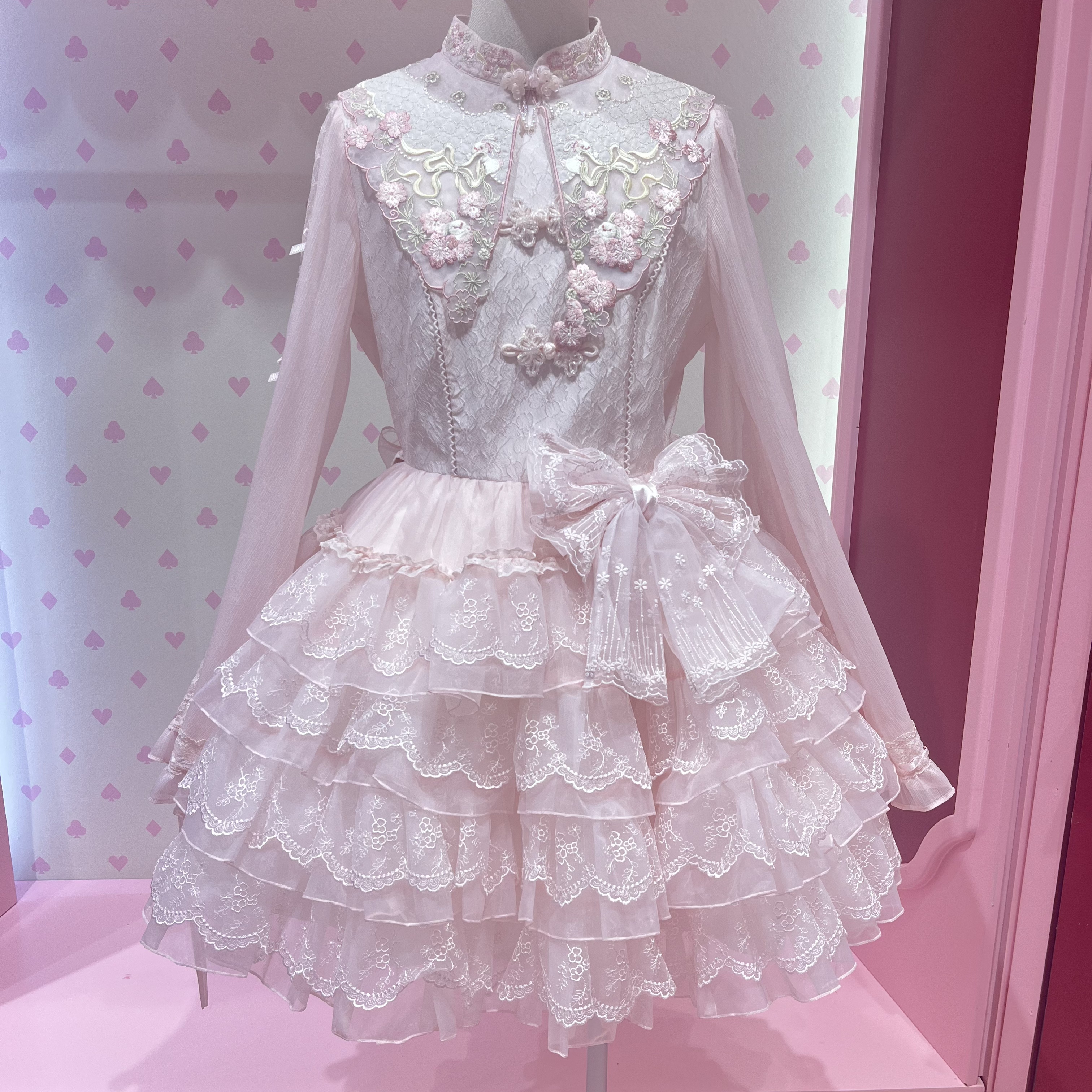 仲夏物语限定款中华风Lolita春忆，秋念op，国风Lolita