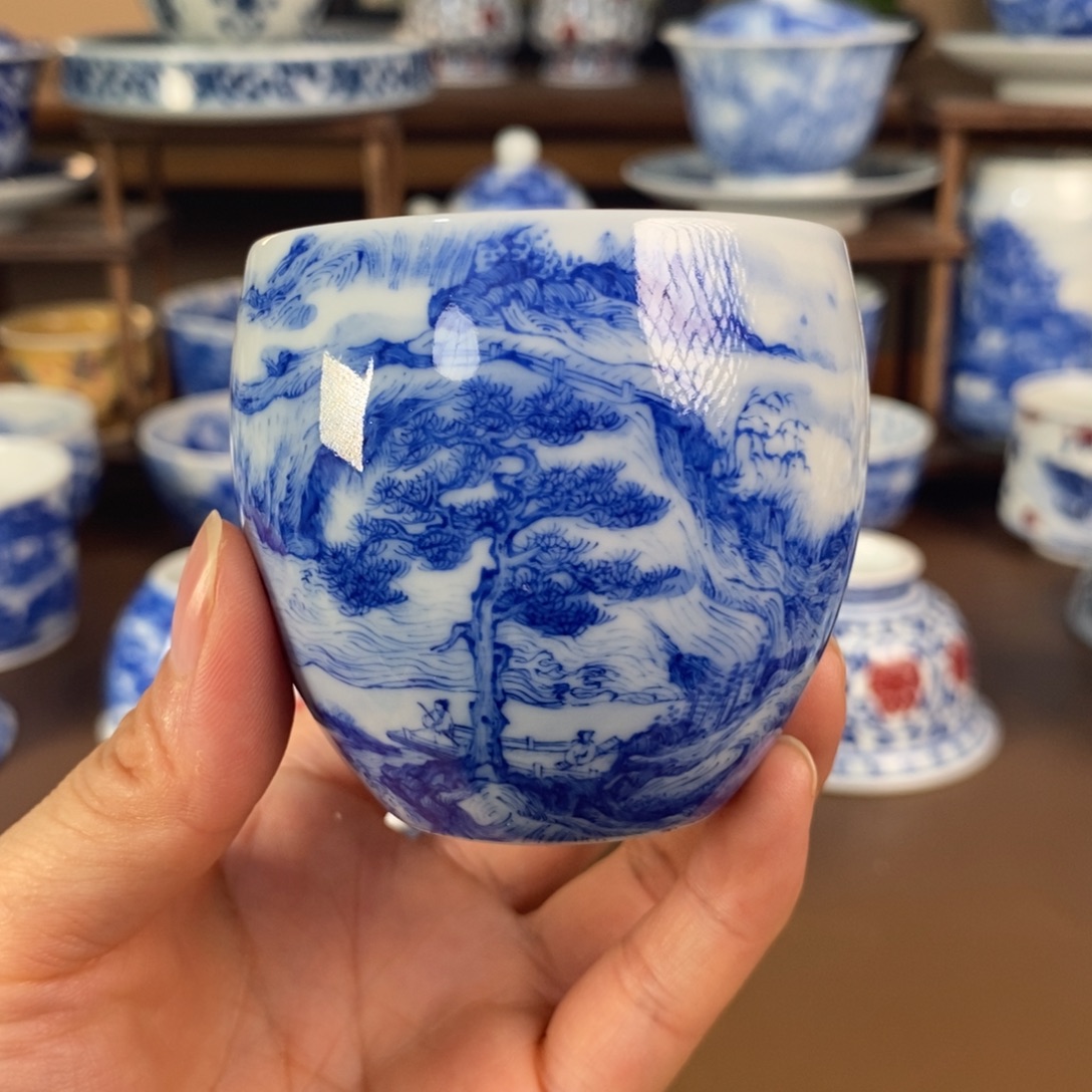 景德镇陶瓷手工手绘