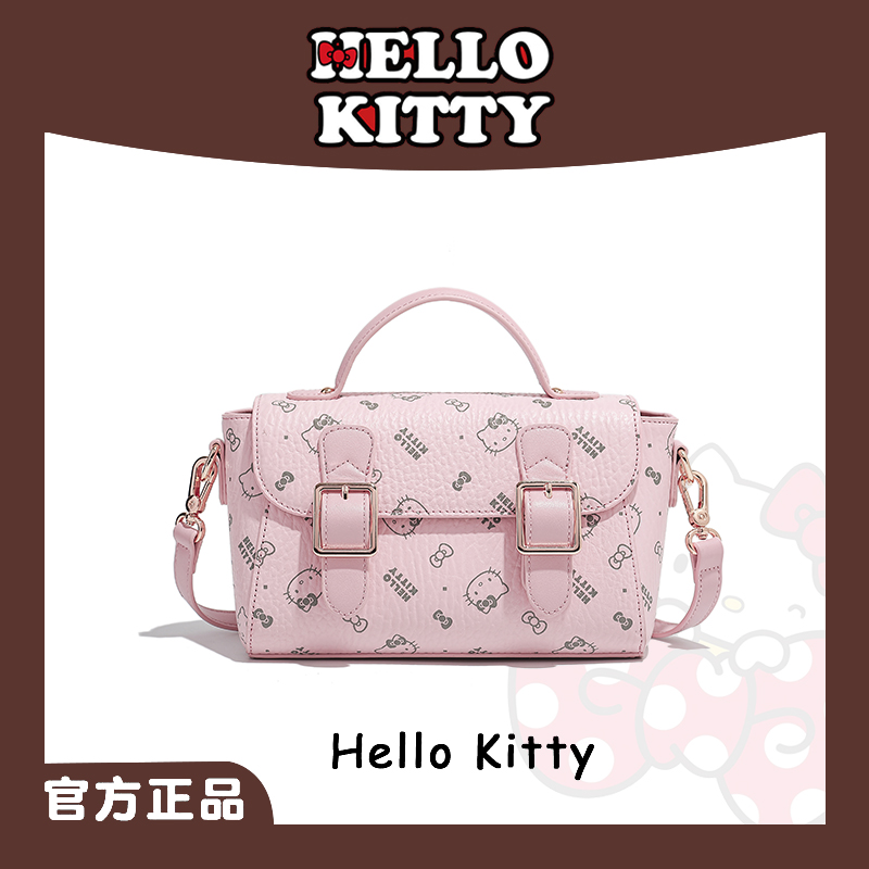 Mesuca/麦斯卡『Hello kitty凯蒂猫』女生礼物新款剑桥单肩斜挎包包