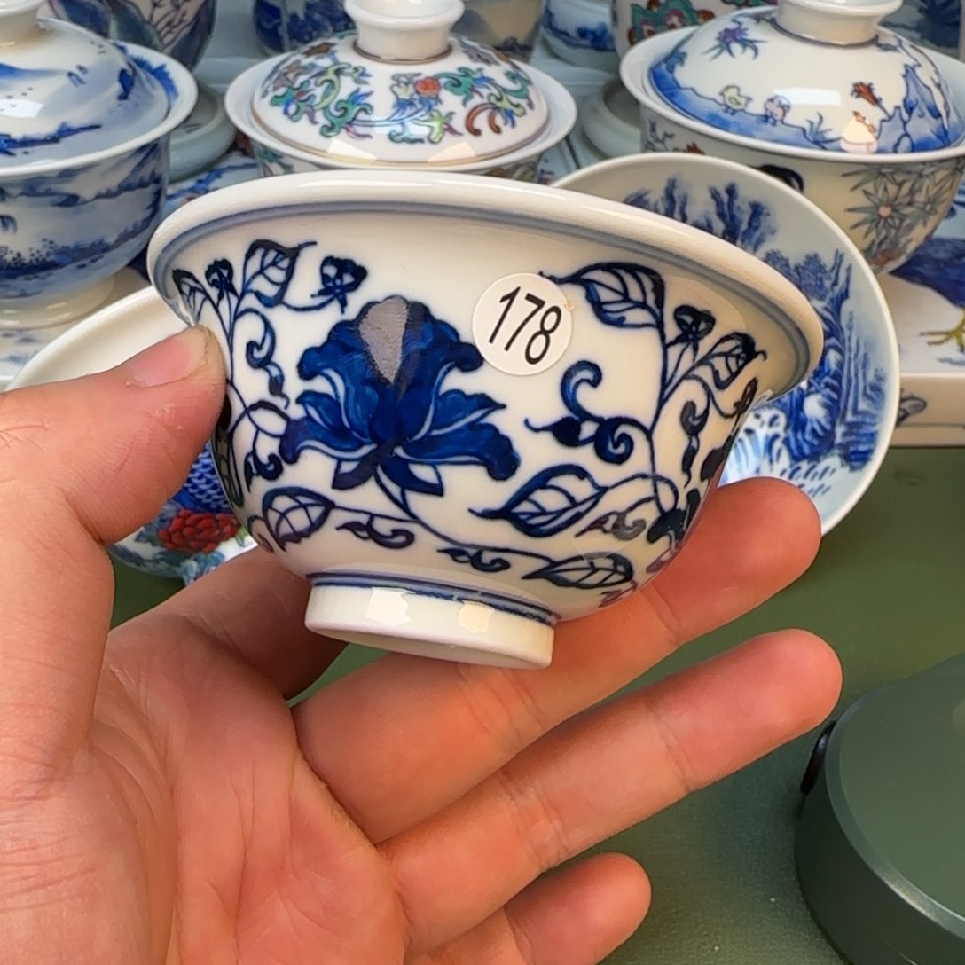 彦祖纯手工手绘茶具178