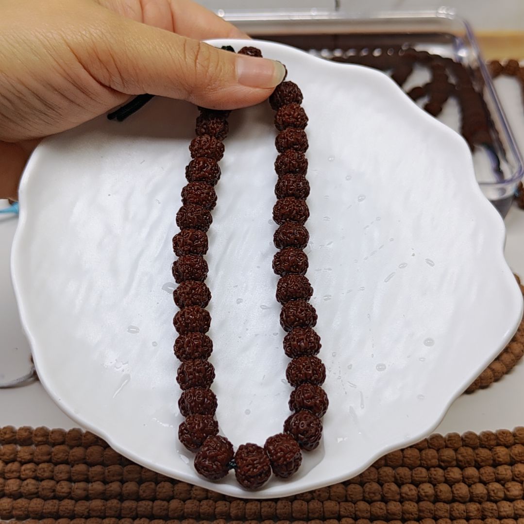 手串金刚菩提五瓣梅花平头细纹手持