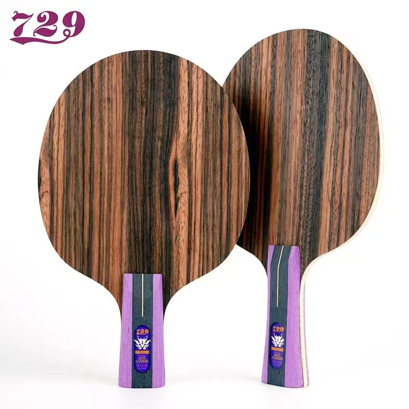 729乒乓底板加两面胶皮AJ400七层内置黄芳碳粘好（不支持撕膜试打）