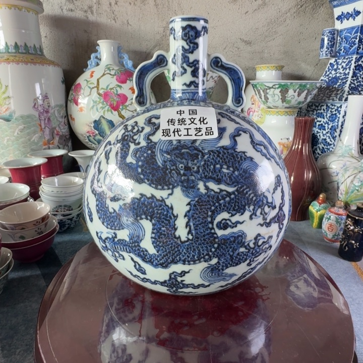 摆件陶轻**航景德镇陶瓷艺术